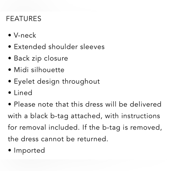 Veronica Beard Aven White Eyelet Midi Dress - Picture 6 of 11